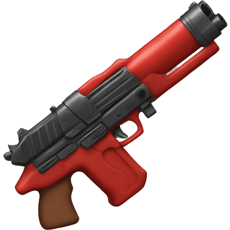 Red gun emoji