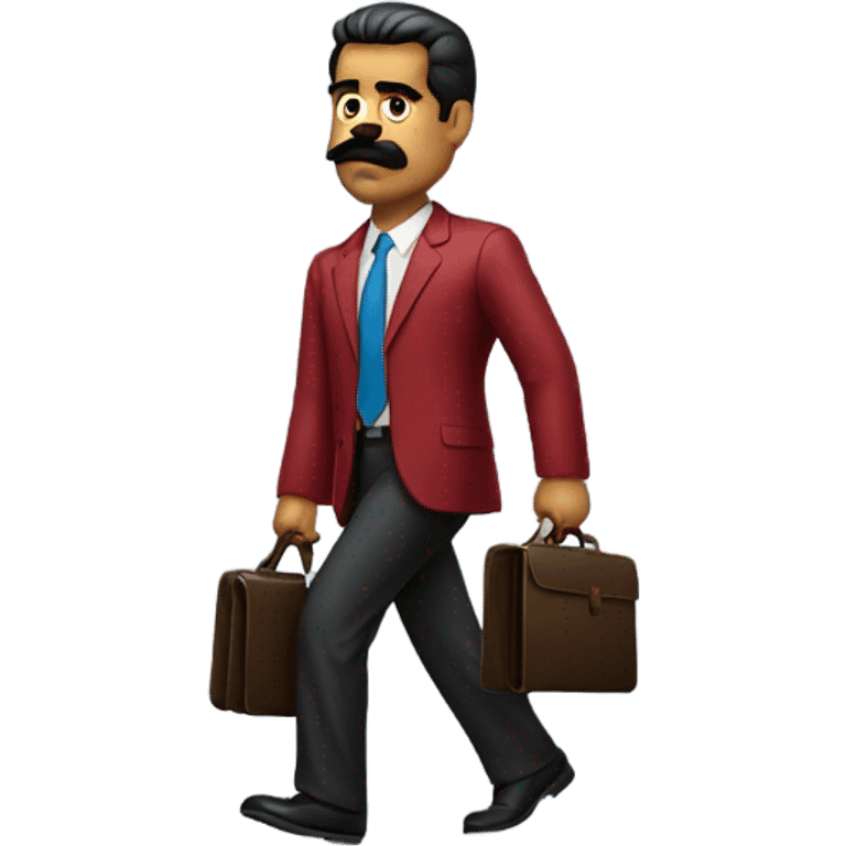 Maduro leaving Venezuela  emoji