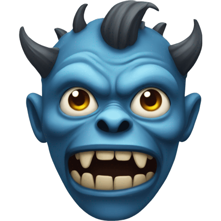 A monster  emoji