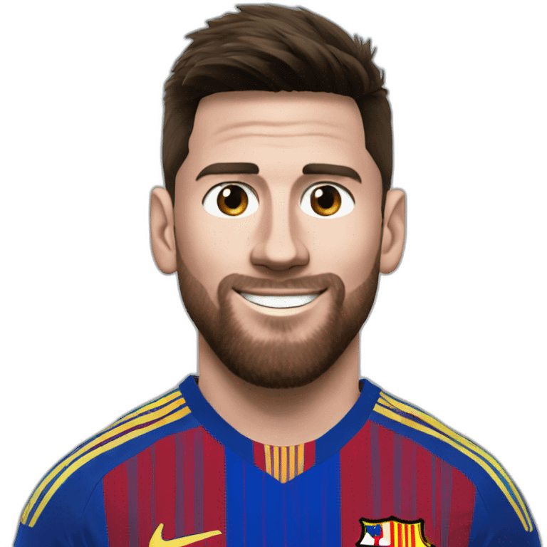 Messi sur ronaldo emoji