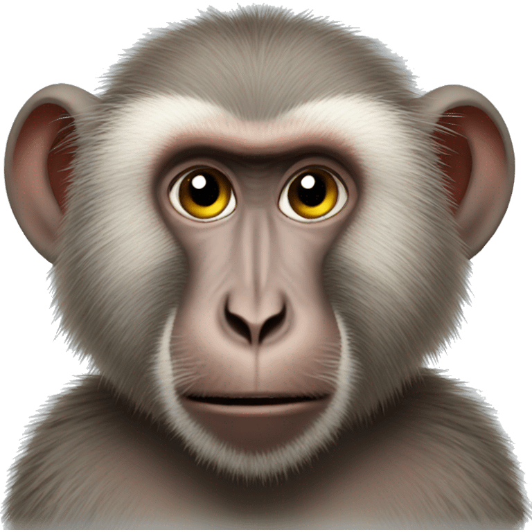 Baboon emoji