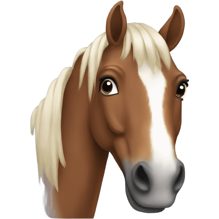 Billy As a horse emoji