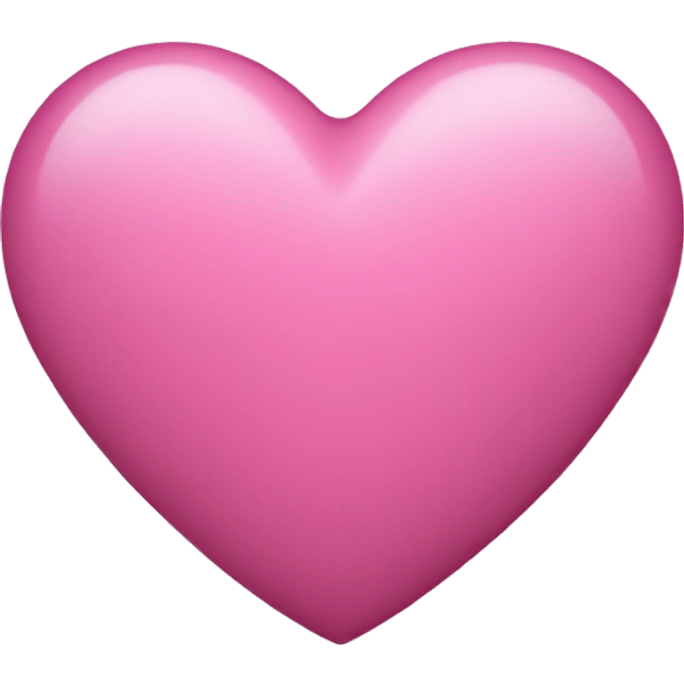 Pink heart emoji