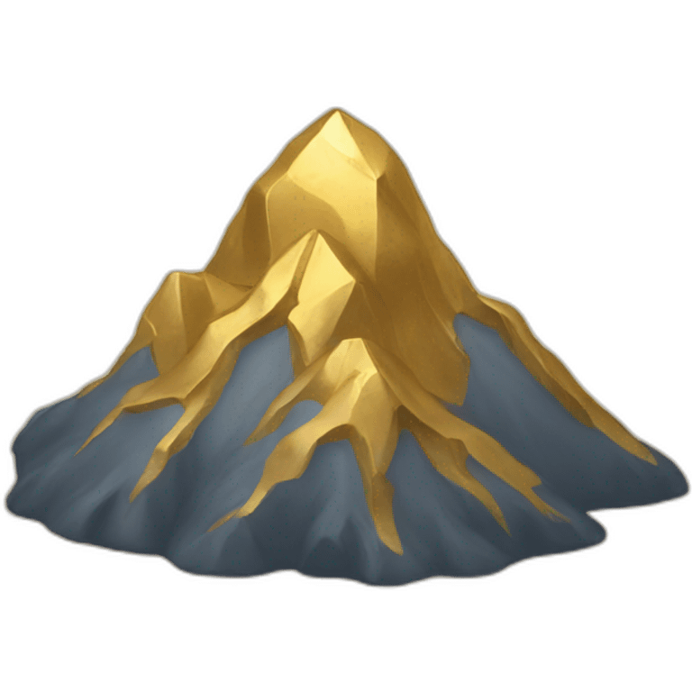 Gold Mountain emoji