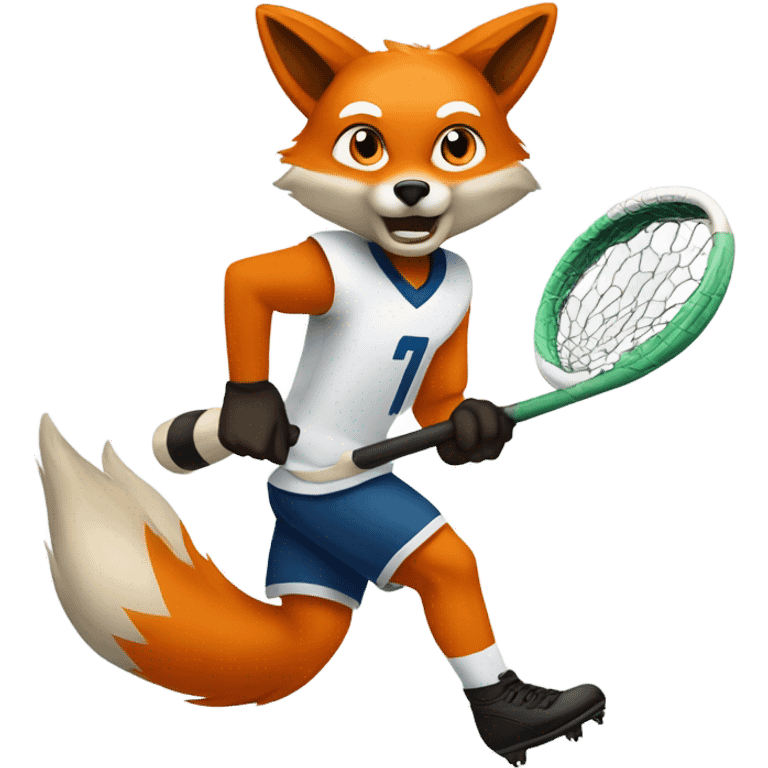 Fox scoaring a goal emoji