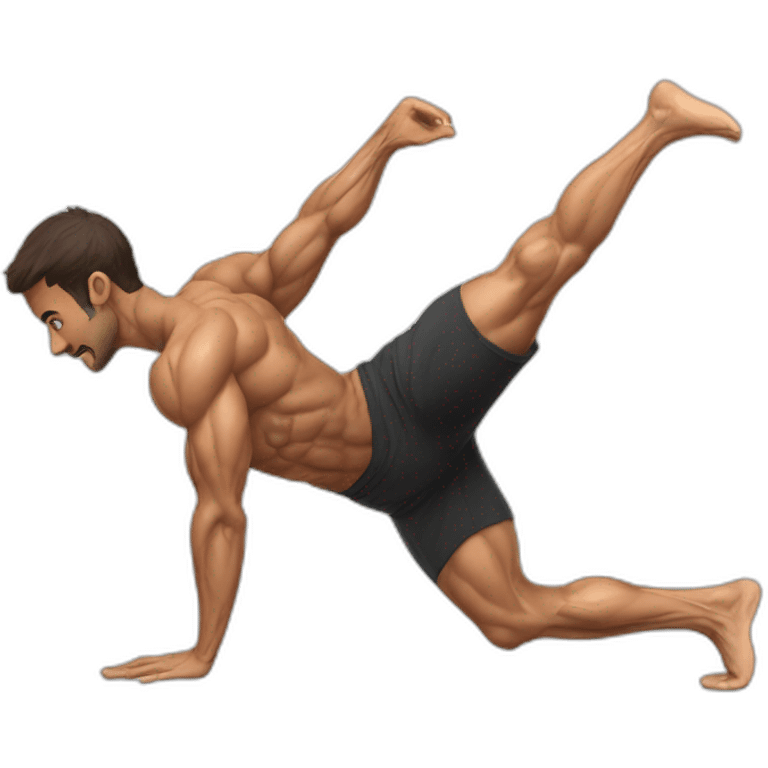 Planche calisthenics emoji