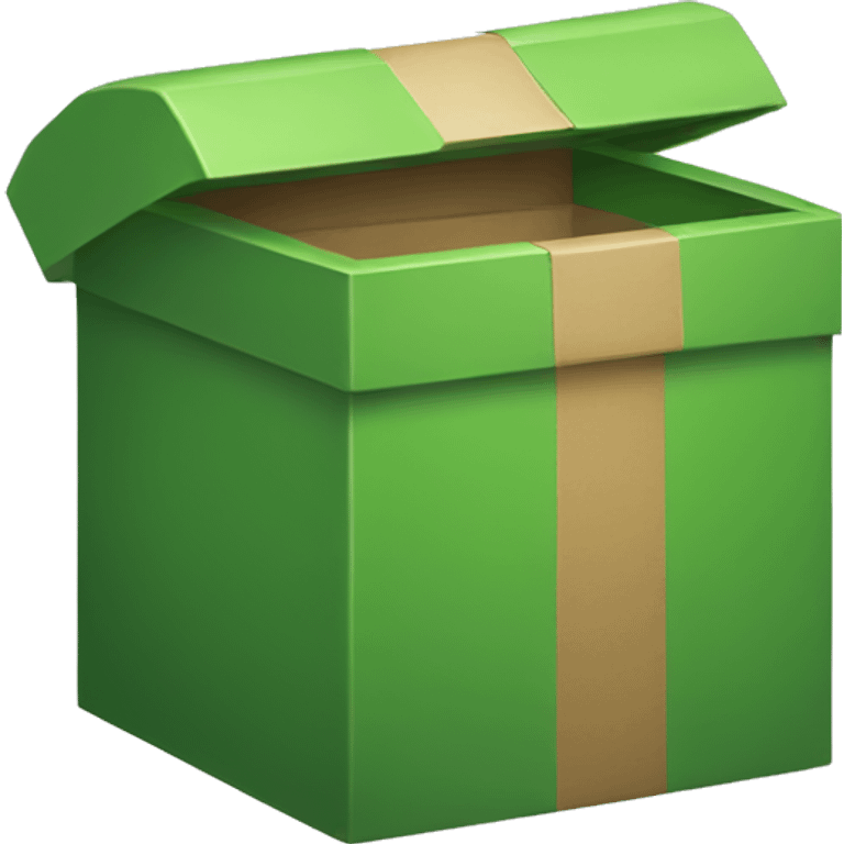 Green Git Box emoji