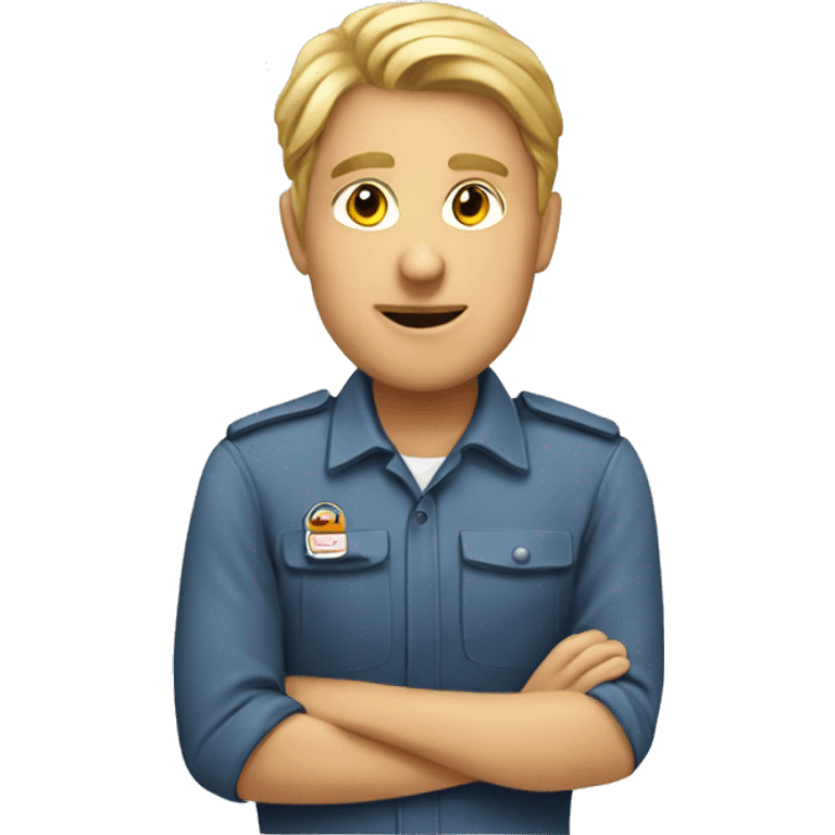 A emoji for staff Superviser emoji