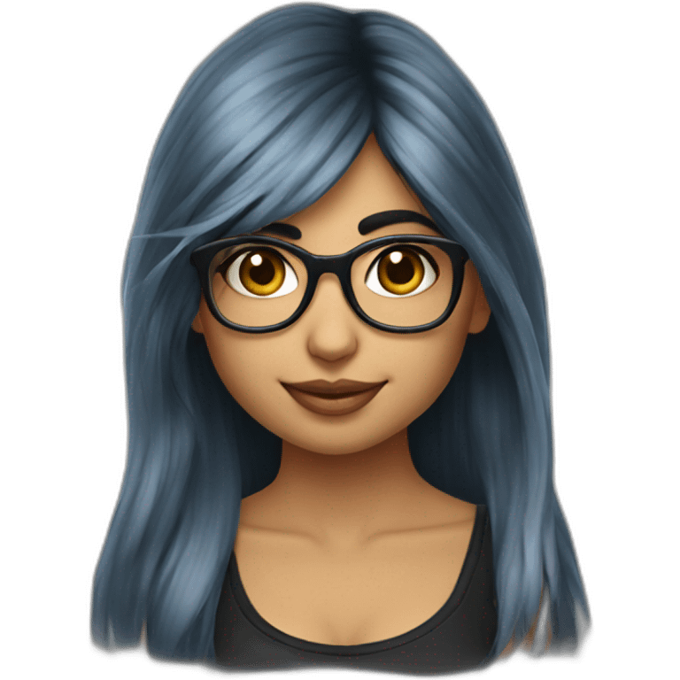 Mia Khalifa girl emoji