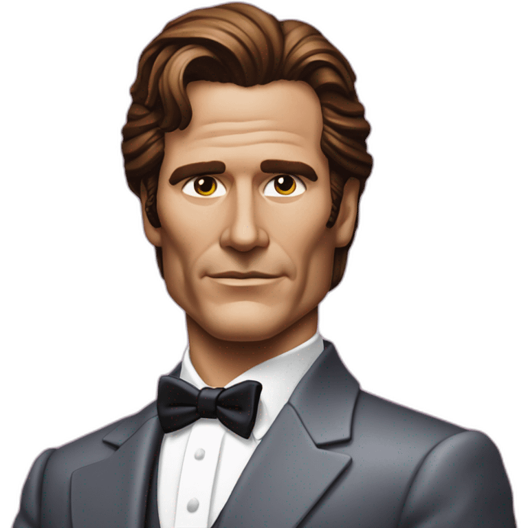 Patrick bateman, retrowave emoji