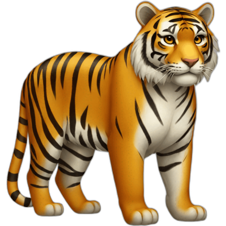 Tiger Full Body emoji