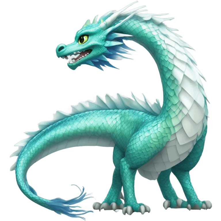 Haku the dragon emoji