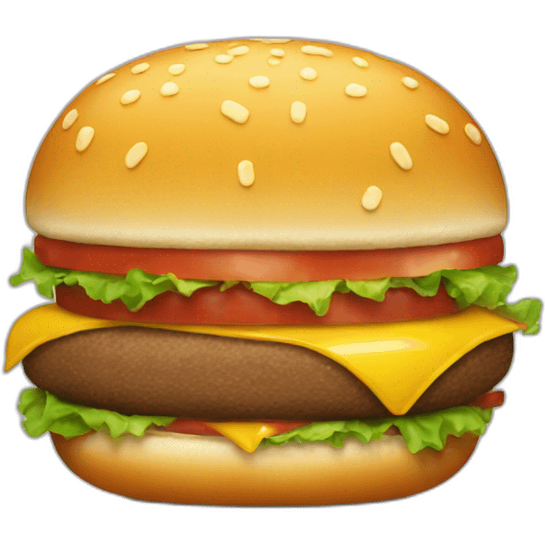 Hamburger with a bite mark emoji