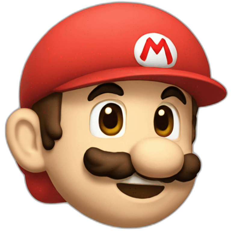 Mario tendu emoji