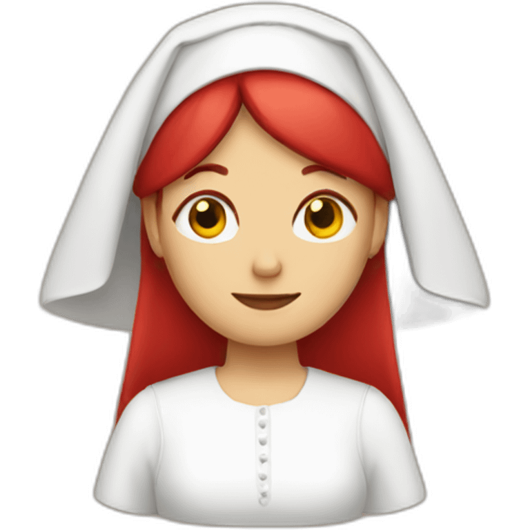 hand maid's tale red headwear emoji