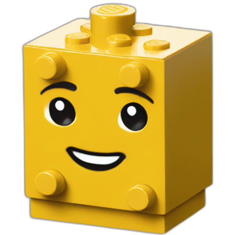 Lego brick emoji