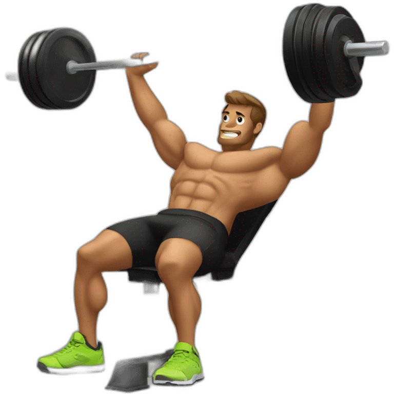 bench press emoji