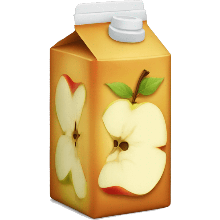 apple juice box emoji