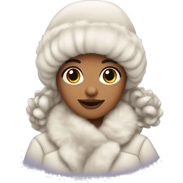 coquette winter emoji