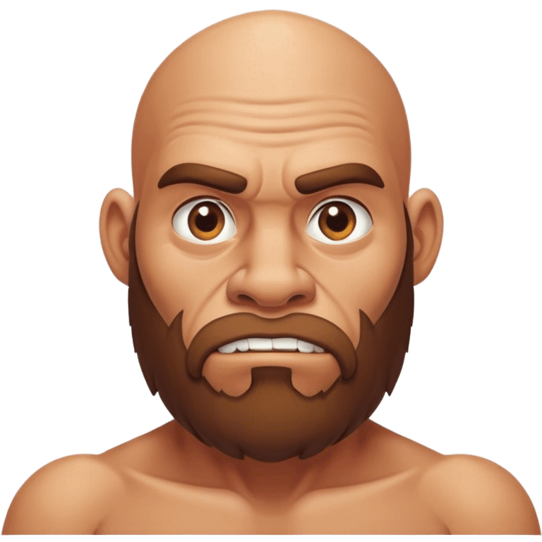 Bald caveman emoji