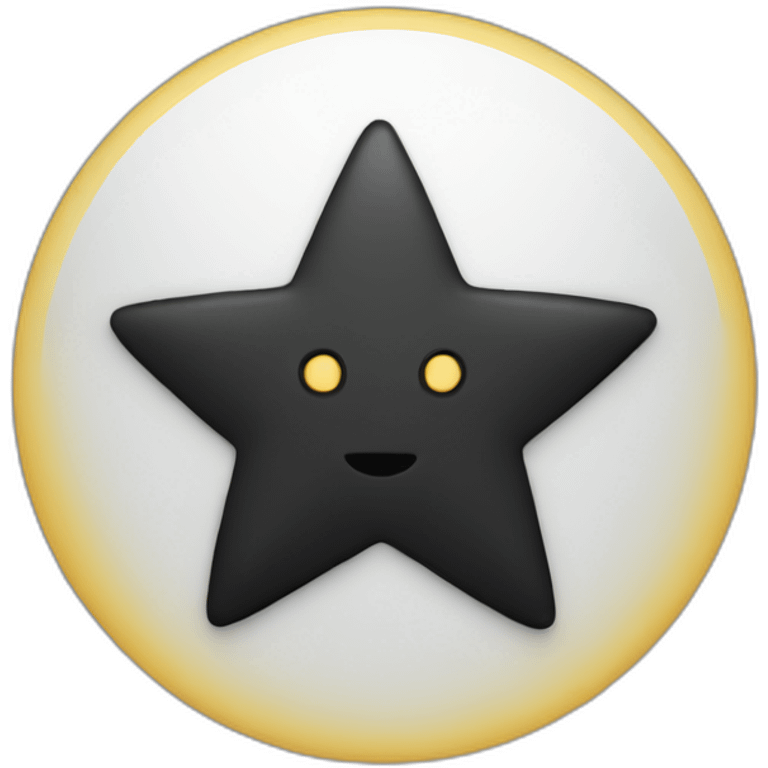 Black Star emoji