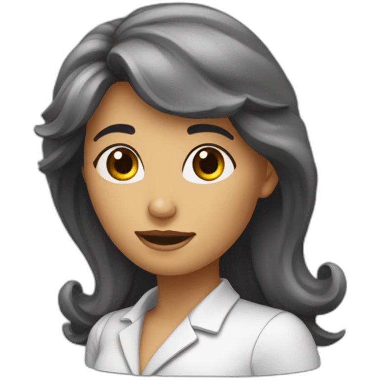 Une femme qui frappe un homme emoji