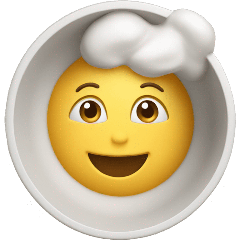 cake batter in bowl emoji