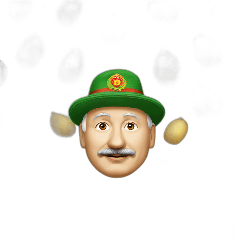 Lukashenko as potato man emoji