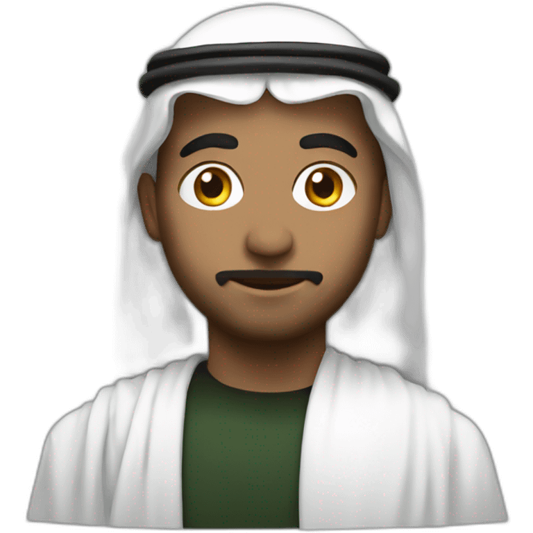 Saudi white emoji