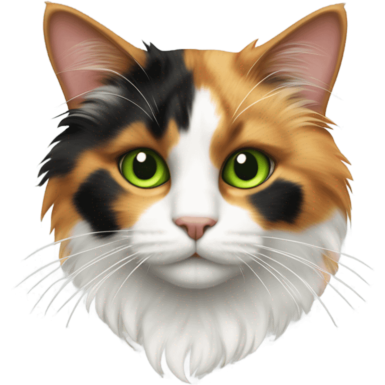 Calico cat emoji