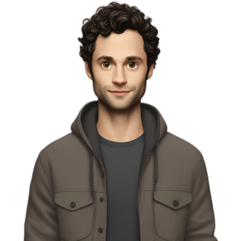 Penn Badgley emoji