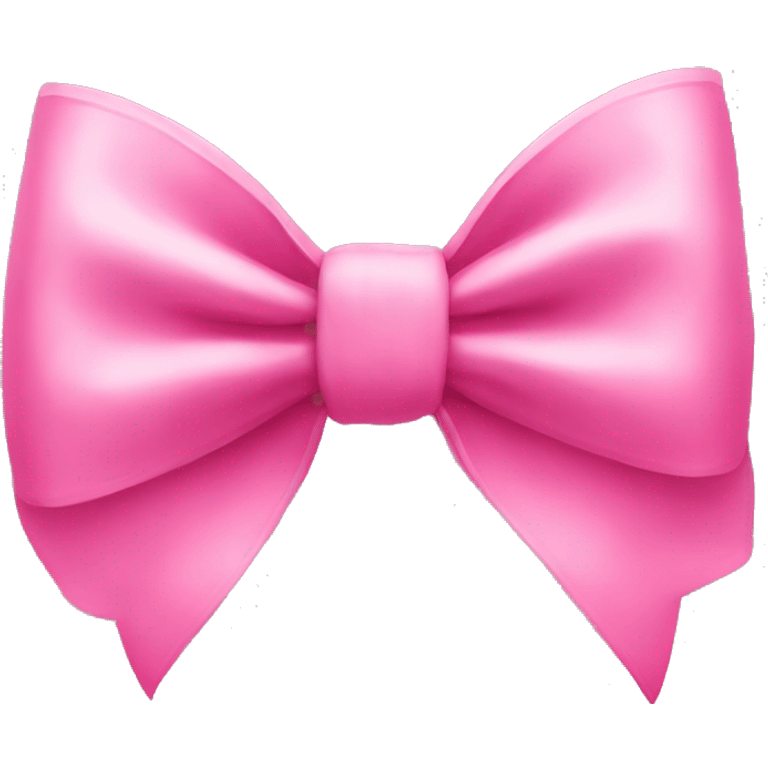 Pink bow emoji