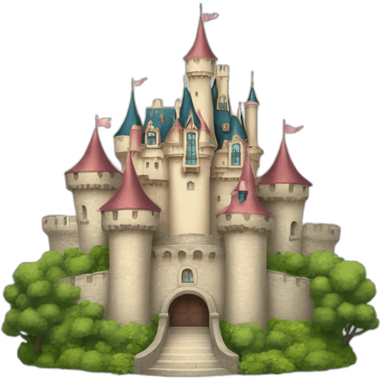 chateau de disney emoji