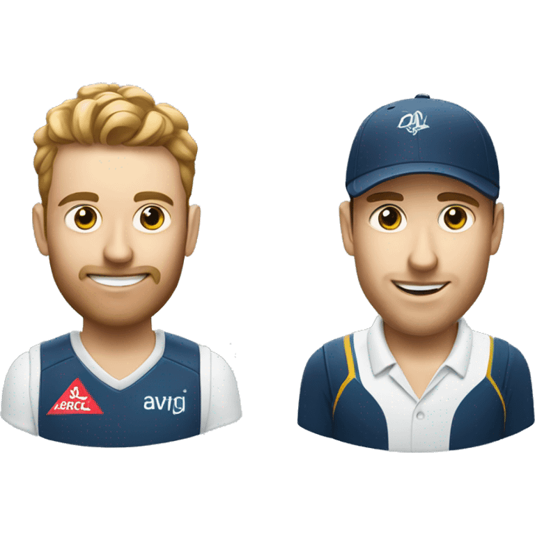 ai programmer and cricketer ad sport lover emoji