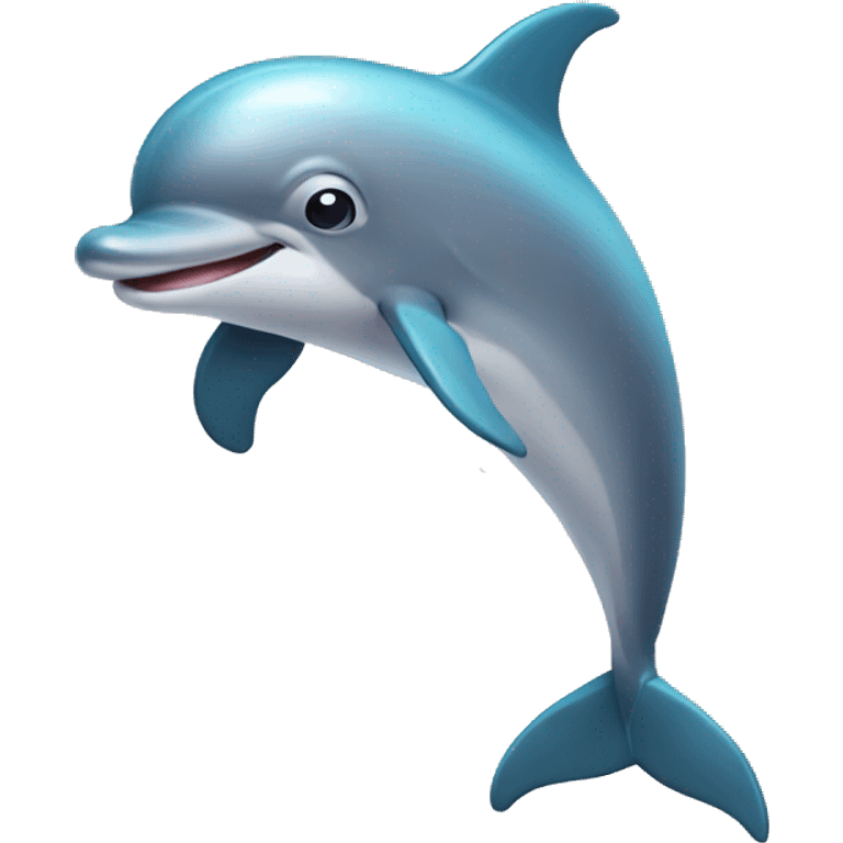 dolphin waving emoji