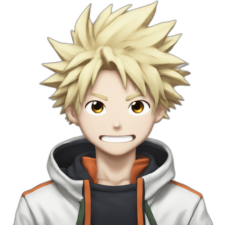 Bakugo my hero academia manga emoji