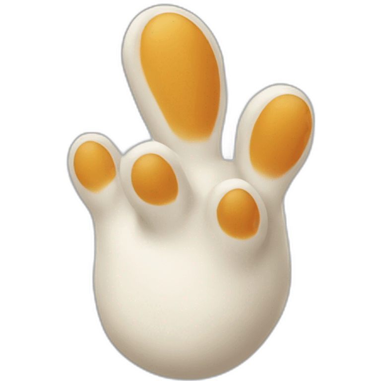 jump rabbit foot emoji