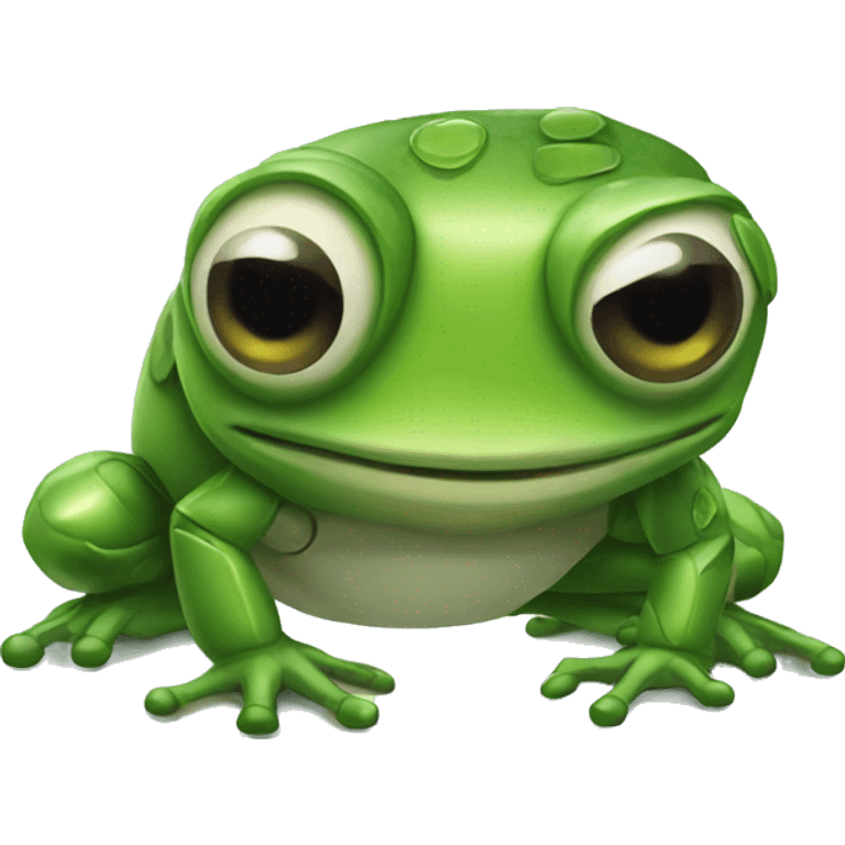 frog robot emoji