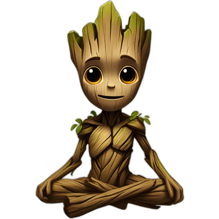 Groot llorar emoji