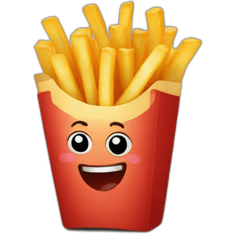 french fries emoji