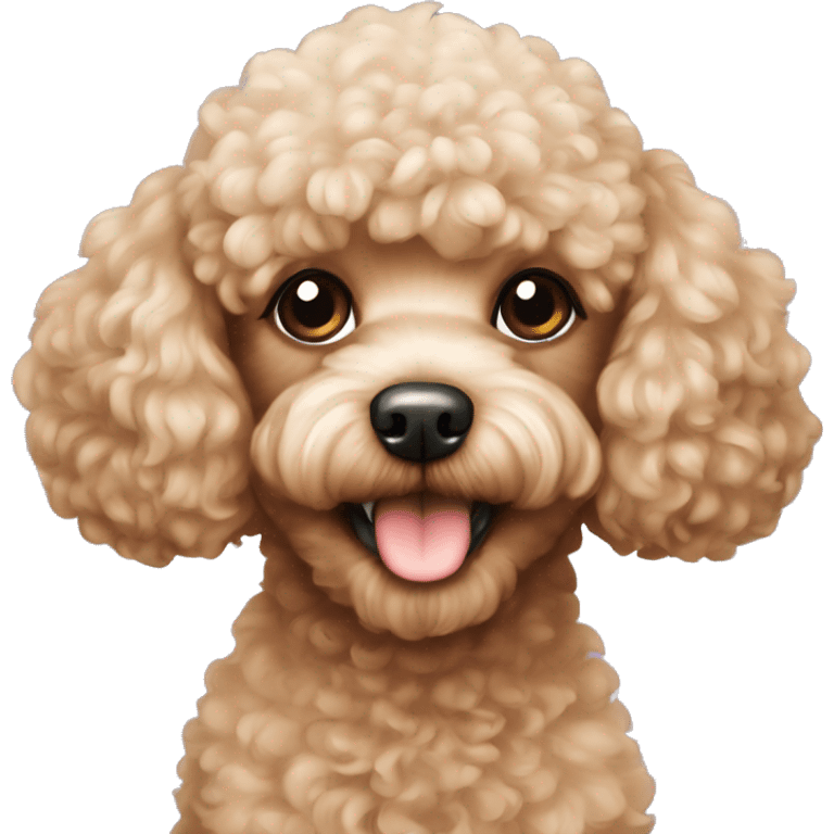 Toy poodle  emoji