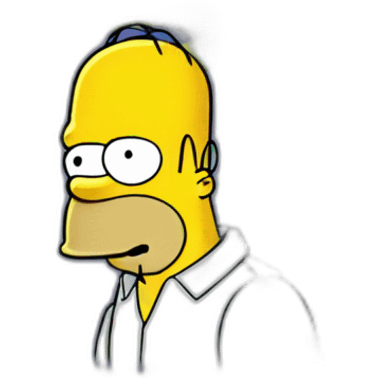 Serpiente Homer Simpson emoji