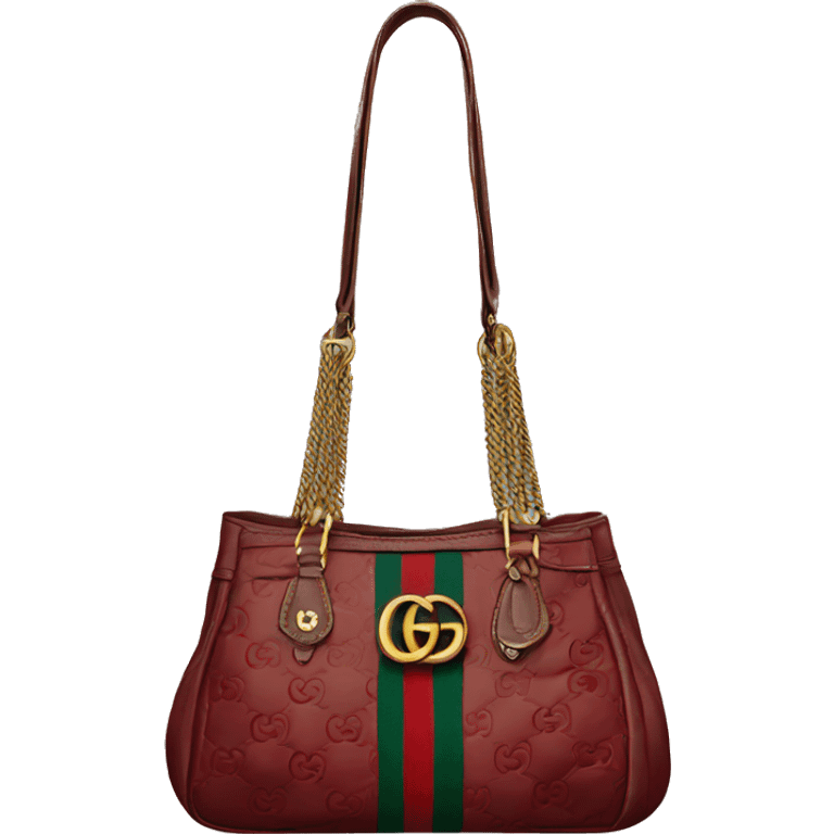 Gucci bag emoji