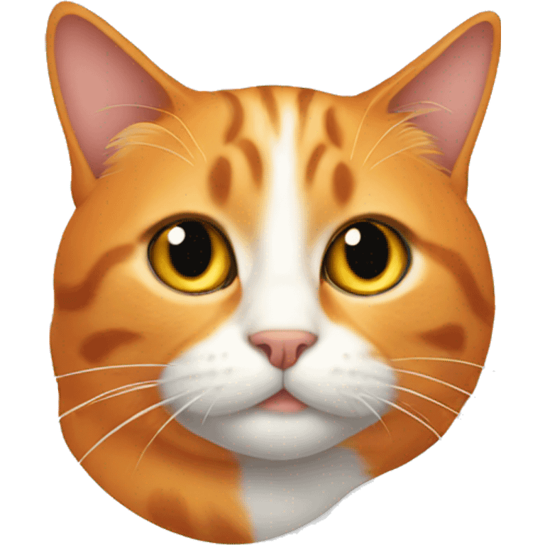 cat orange emoji