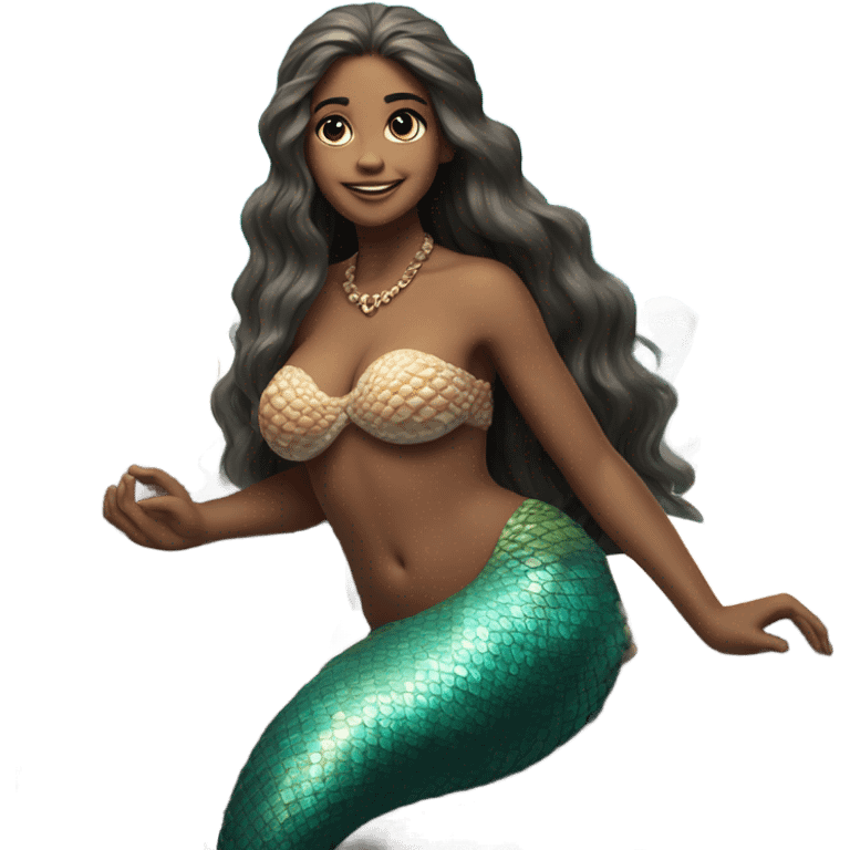 mermaid of the sea no woke emoji