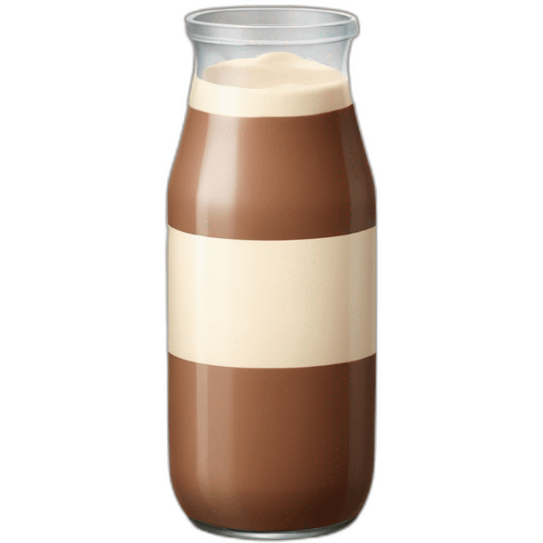 Chocolate milk  emoji