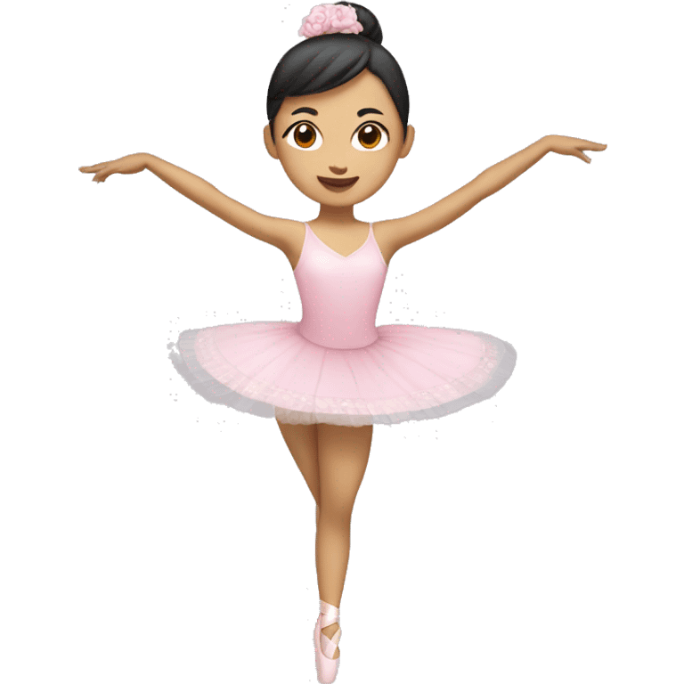 Asian ballerina emoji