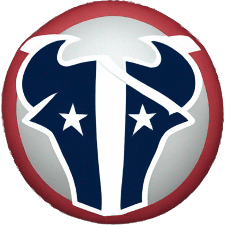 Houston Texans Football logo emoji