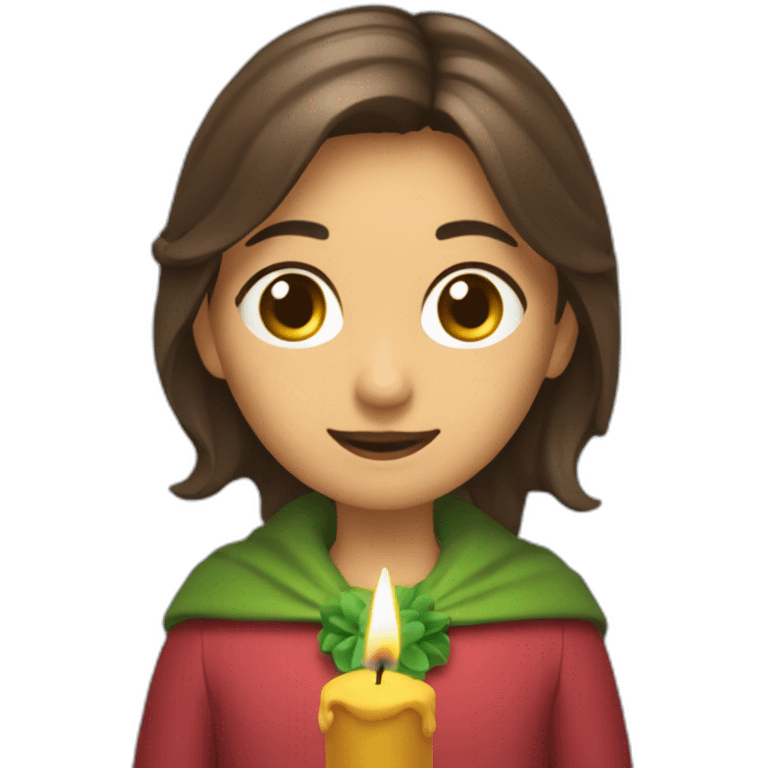 Candela de adviento  emoji