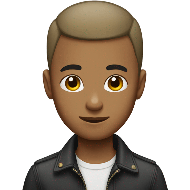 Boy with buzz cut  emoji